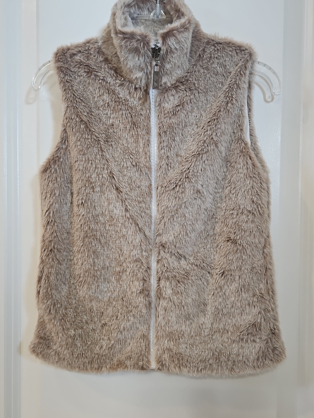 Kids Khaki Sherpa Vest